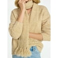 thumbnail image 4 of 99 Jane Street Women's and Women's Plus Boucle Sweater and Scarf Set, Midweight, 2-Piece, Sizes XS-4X, 4 of 5