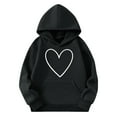thumbnail image 4 of Children's Hoodies Sweatshirt Boys And Girls Casual Long Sleeve Hoodies Cute Oversized Fleece Pocket Sweatshirt Tops Fall Outfits Fashion Clothes, 4 of 4
