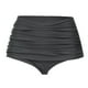thumbnail image 4 of Gibobby Traje De Baño Mujer Traje de baño para mujer, fruncido, parte inferior de bikini, calzoncillos de talle , conjunto de tankinis(Gris,XL), 4 of 4