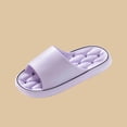 thumbnail image 4 of Jamicy Shower Shoes for Women Soft Anti-Slip Pool Slides Comfort Quick Drying Shower Shoes with Drain Holes Bathroom Slides Slippers, 4 of 6