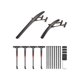 thumbnail image 4 of Guardabarros delanteros y traseros para bicicleta de carretera,Guardabarros para bicicleta,Guardabarros portátiles para bicicleta,Guardabarros para, 4 of 9