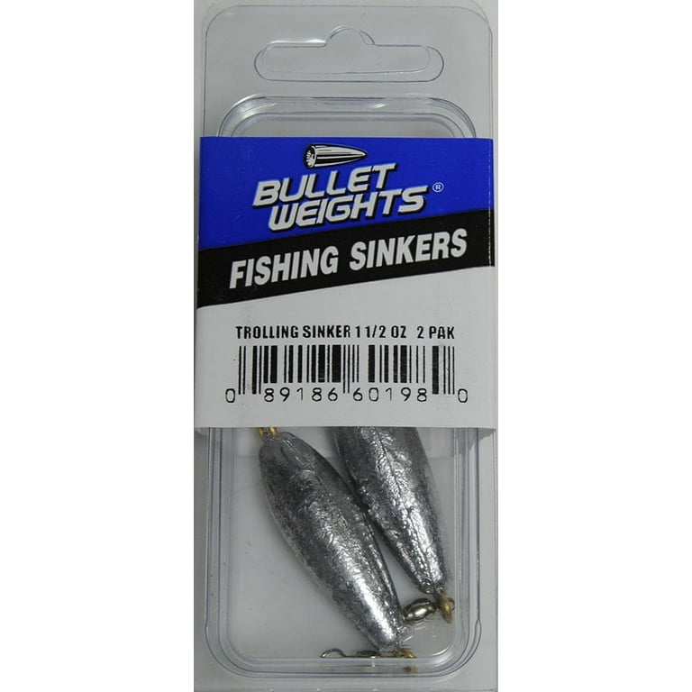 Bullet Weights® Ring Sinkers, 1 1/2 Oz., 2 sinkers 
