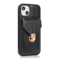 thumbnail image 3 of For Iphone 14 Pro Card Slot Lanyard Phone Case(Black),iPhone 12, 3 of 6