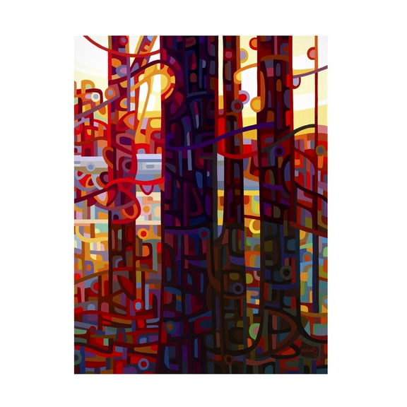Mandy Budan 'Carnelian Morning' Canvas Art