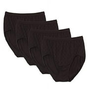Multi Pack Bali Microfiber Solid Brief Panties
