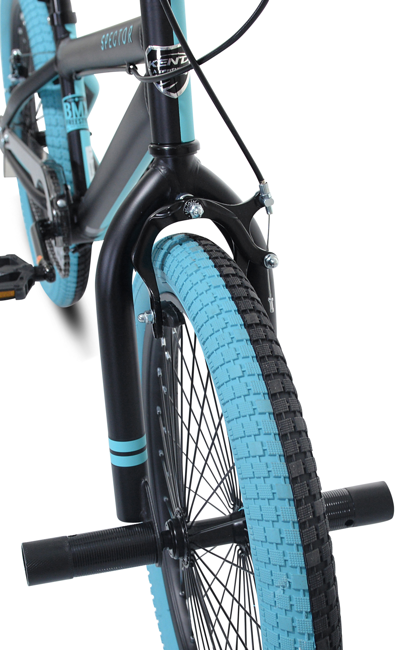 Kent Spector 20 in BMX Bicycle, Black and Teal photo 5