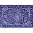 thumbnail image 1 of Ahgly Company Indoor Rectangle Persian Blue Traditional Area Rugs, 8' x 12', 1 of 4