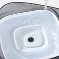 thumbnail image 2 of Pet Life ® 'Hydritate' Anti-Puddle Cat and Dog Drinking Water Bowl, 2 of 9