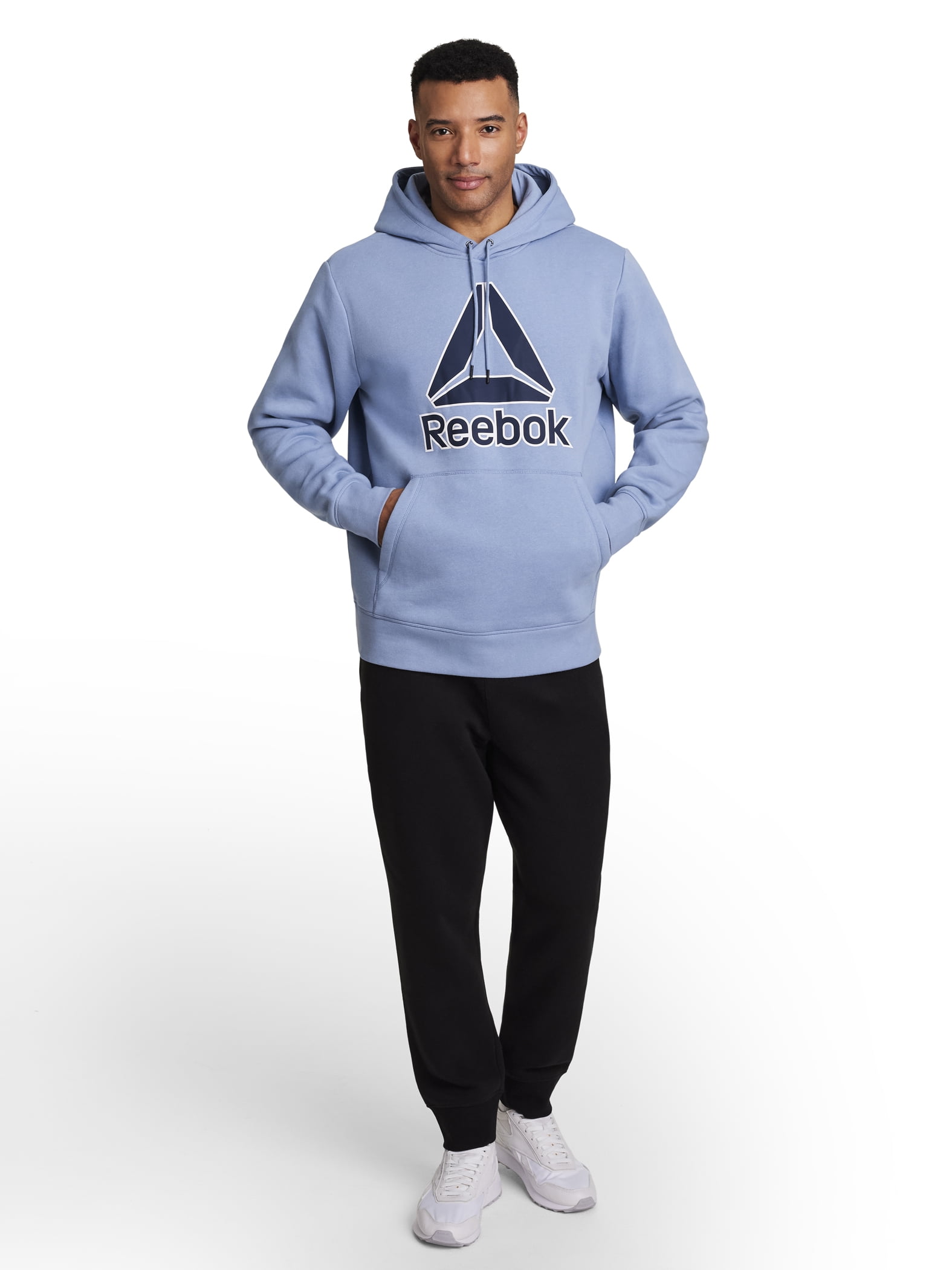 Reebok Men's and Big Men's Game Day Fleece Hoodie, Sizes XS-5XL