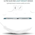 thumbnail image 4 of DEBGFS iPad 9.7 Case 2016  Ultra Slim Lightweight Stand Smart Case Shell with Translucent Frosted Back Cover for Apple iPad 9.7 Inch (A1673 A1674 A1675) \u2013Teal,none,none, 4 of 7