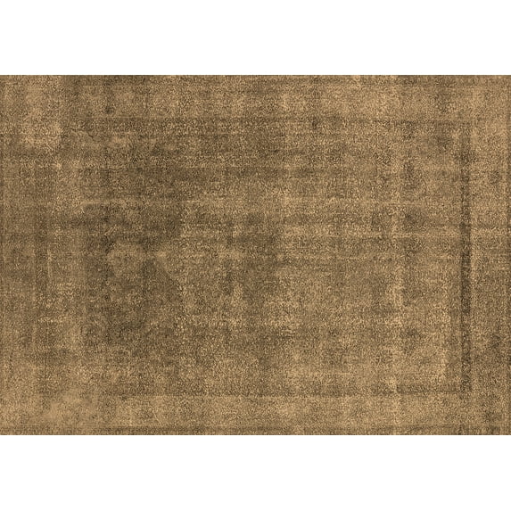 Ahgly Company Indoor Rectangle Oriental Brown Industrial Area Rugs, 8' x 10'
