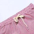 thumbnail image 6 of Blmnix Women Pants Pleated Cotton Pants Casual Pants Pajamas Pink Cropped Loose Womens Trousers,XXL, 6 of 8