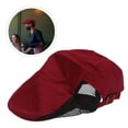 thumbnail image 2 of Phlegsive Kitchen Hat Waiter Cap Chef Costume Accessories for Men Red, 2 of 6