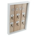 thumbnail image 3 of Wall Key Hanger,WallMounted Key Rack Wooden Key Holder Key Hanging Hook Masterfully Created, 3 of 8