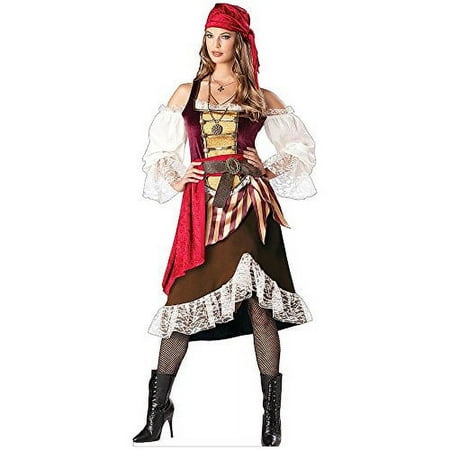 H85004 Pirate Female Cardboard Cutout Standup