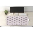 thumbnail image 2 of Rose Computer Mouse Pad, 80's Romantic Style Roses Bouquet in Pastel Colors Print, Rectangle Non-Slip Rubber Mousepad X-Large, 35" x 15" Gaming Size, Rose Multicolor, by Ambesonne, 2 of 2