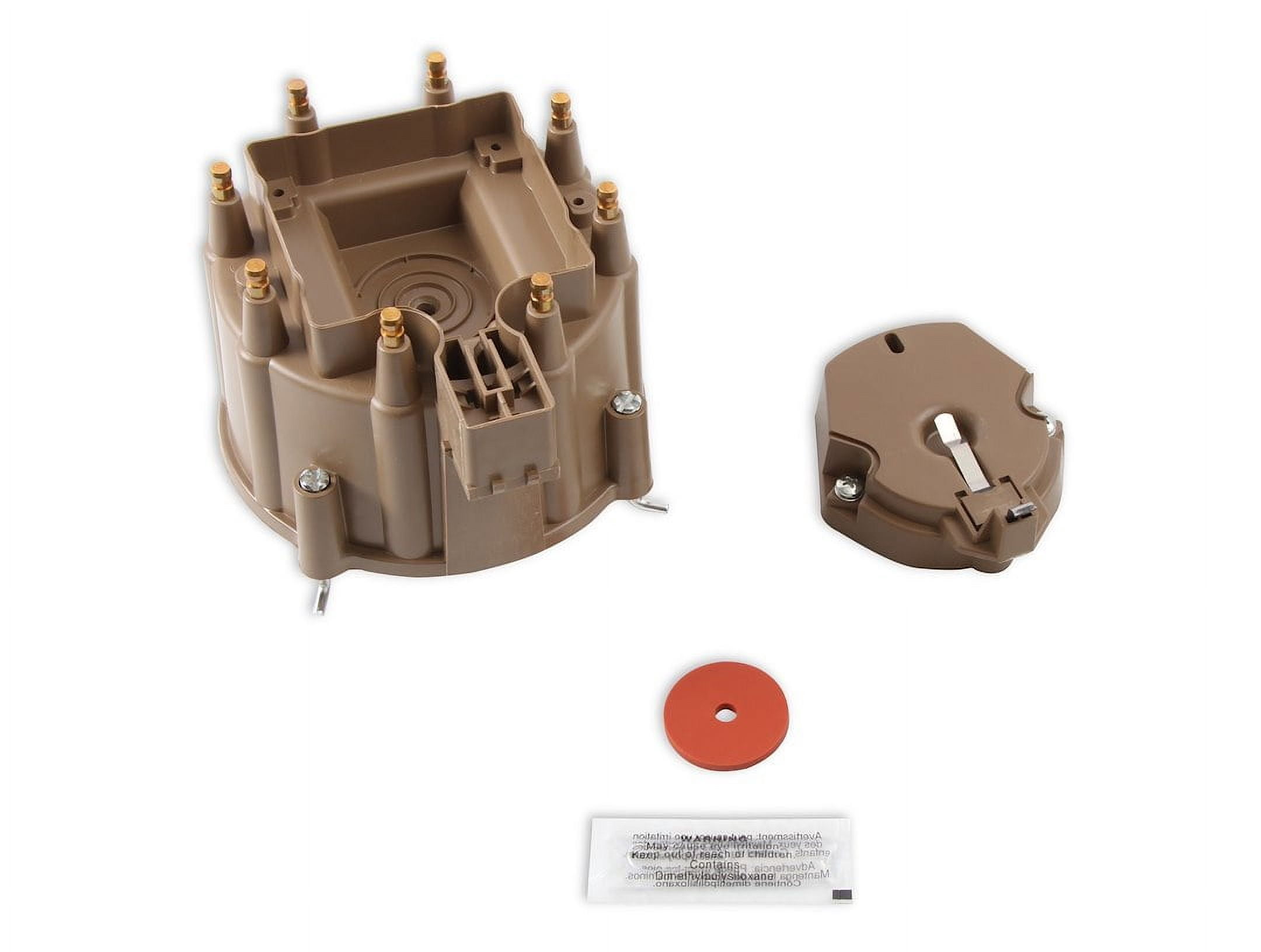 ACCEL 8129 HEI Distributor Cap & Rotor Kit - Brown, High Performance For 1977-87 Buick 3.8L V6