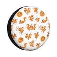 thumbnail image 3 of Xecao Squirrel Playing for Tire Covers: Waterproof, dust-proof, and universally fitting for trailers, SUVs, 3 of 8