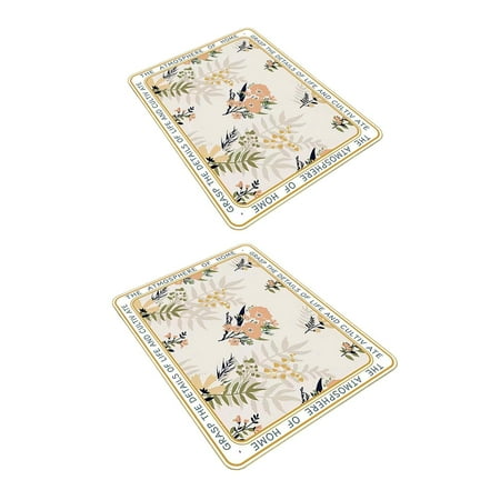 

Draining Mat Cabinet Utensils Cup Non-slip Countertop