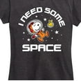 thumbnail image 3 of Peanuts - Space Snoopy - Women's Short Sleeve Graphic T-Shirt, 3 of 6