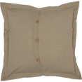 thumbnail image 3 of Rustic & Lodge Bedding Novak Tan Fabric Euro Sham, 3 of 3