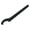 22-26mm, variant on Hook Spanner Wrench for 68-72mm Round Nut, Universal Coilover Spanner Black Adjustment Hook Wrench Tool Carbon Steel