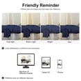 thumbnail image 7 of PiccoCasa Soft Cotton Body Pillow Cover Zipper Closure, Queen Navy Blue 20" x 54", 7 of 7