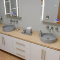 thumbnail image 4 of ALFI brand ABCO1023 7 Piece Solid Concrete Gray Matte Bathroom Accessory Set, 4 of 11