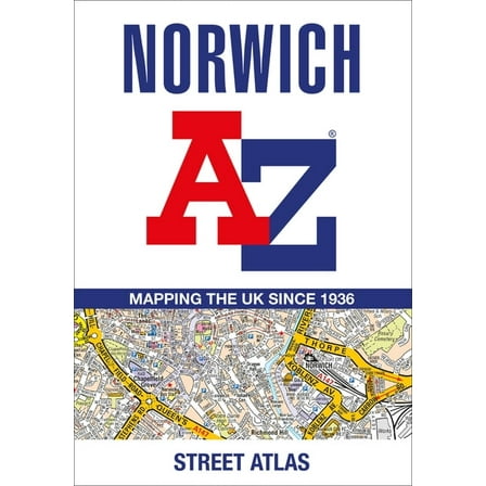 Norwich A-Z Street Atlas, (Paperback)