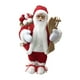 thumbnail image 4 of Muñeca de Papá Noel, Escultura decorativa de mesa, Figura de Papá Noel de pie, Papá Noel rojo, 4 of 9