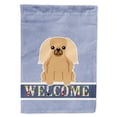 thumbnail image 1 of Carolines Treasures BB5685CHF Pekingnese Fawn Sable Welcome Flag Canvas House Size, 1 of 4