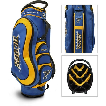 UPC 637556154354 product image for Team Golf NHL St Louis Blues Medalist Golf Cart Bag | upcitemdb.com