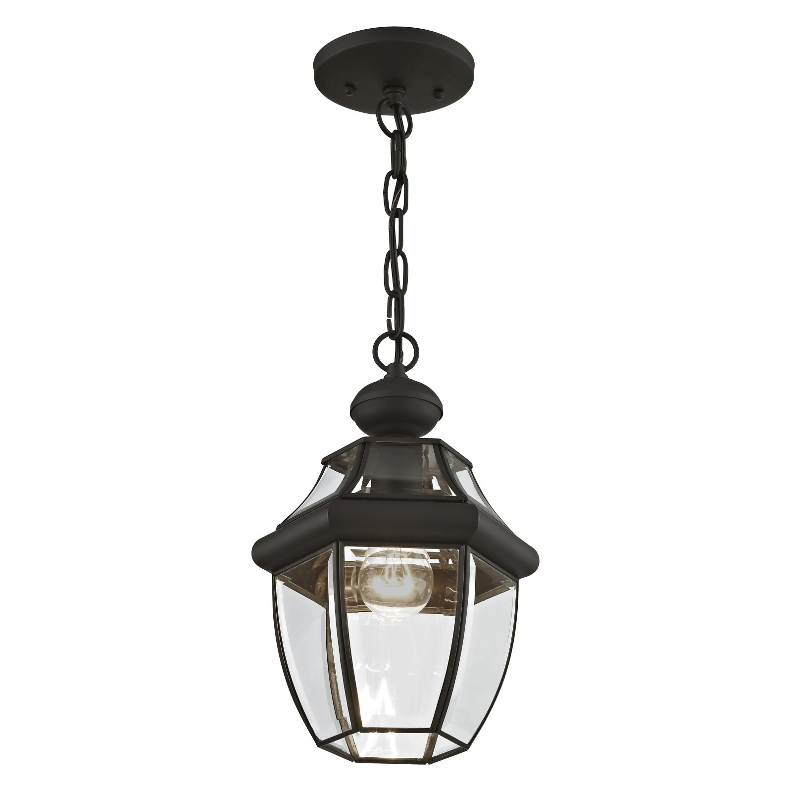 Livex Lighting - Monterey - 1 Light Outdoor Pendant Lantern in Traditional Style - image 3 of 7