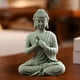 thumbnail image 4 of Estatua de Buda Colco Adorno Decorativo Decoración rústica Budismo Decoración Oriental Yoga escritorio Oficina libre pequeña estatua de buda, 4 of 8
