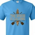 thumbnail image 4 of Inktastic Kayaking River is Calling Kayak T-Shirt, 4 of 5