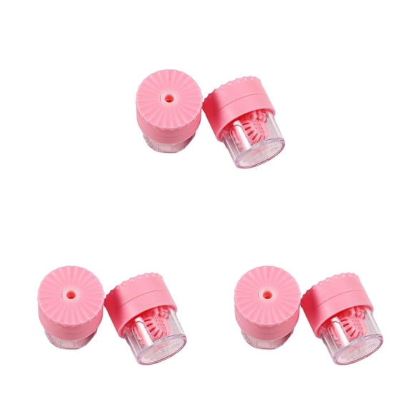 Vogacara Herramienta de limpieza de lentes de contacto de plástico portátil profesional colorido senderismo reemplazo contenedor de almacenamiento Type1 NO1 Vogacara CBP444194