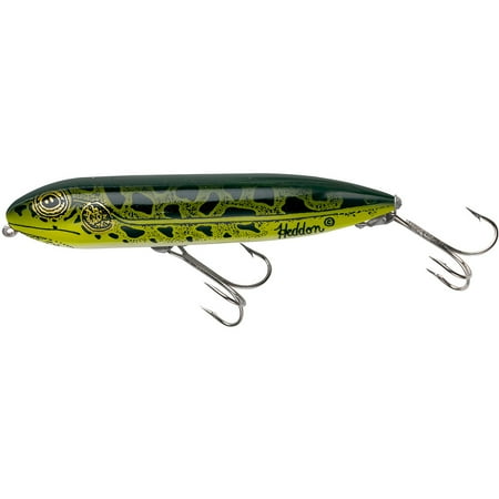 UPC: 0025436000721 | Heddon Zara Spook 3/4 oz Fishing Lure – Natural Leopard Frog