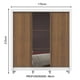 thumbnail image 3 of Ropero Closet Madesa Lyon Plus 3 Puertas con Espejo Pies B, 3 of 5