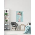 thumbnail image 5 of Parvez Taj Flower and Butterflies Canvas Wall Art, 5 of 7
