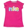 Nike Girls Athletic T-Shirt Vivid Pink 361820