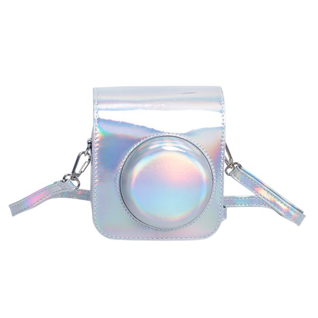 Funda Protectora para Cámara Instantánea Almacenamiento Reemplazo Cuero PU Accesorios Fotografía Fujifilm Instax Mini 12