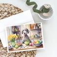 thumbnail image 2 of Decorating Easter Yorkshire Terrier Greeting Cards Pack of 8, 2 of 3