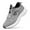 Grey, variant on FitVille Wide Walking Shoes for Men Cushioned Running Shoes Mens Athletic Shoes Arch Support,13 Wide