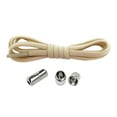 thumbnail image 3 of Cordones elásticos sin atar, 2 uds., cordones rápidos, medio círculo, universales para correr jinwen Sin atar cordones, 3 of 8
