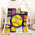 thumbnail image 3 of Softball Blanket,Softball Gifts for Teen Girls,Softball Coach Gift,Sports Fleece Blanket for Sofa, for Blanket,Sport Fans Blanket for Gifts Room Decor 50"X60", 3 of 5