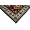 thumbnail image 4 of 6x9 Hand Knotted Antique Kazak Red and Beige Traditional Tribal Armenian Rug | KZA16, 4 of 9