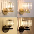 thumbnail image 1 of Lámpara de pared de cristal simple posmoderna, luz nórdica, fondo de sala de estar de lujo, lámpara de pasillo, pasillo, dormitorio, lámpara de noche, 1 of 5