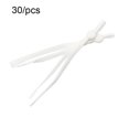 thumbnail image 1 of Spandex Banda elástica Cuerda de orejera elástica ajustable Cuerda de costura para manualidades de bricolaje, Blanco, 30 piezas seitruly HA8129-04B, 1 of 6