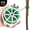 Green-656ft, variant on Hengbo 1 Roll 656 feet Green Reusable Twist Wire Ties Garden Plant Support Home Office Cable Organization