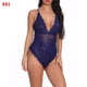 thumbnail image 1 of Mono sexy mono de cosplay suave mono de tela con pantalla de encaje para mujeres adultas, azul oscuro, XXL Methold XX000036-65, 1 of 7